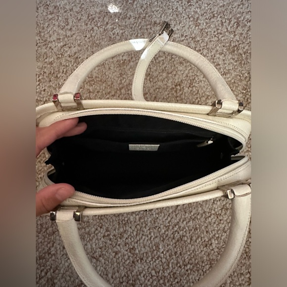 Vintage GUCCI Jackie Leather Handbag Silver Hardware - Picture 9 of 11